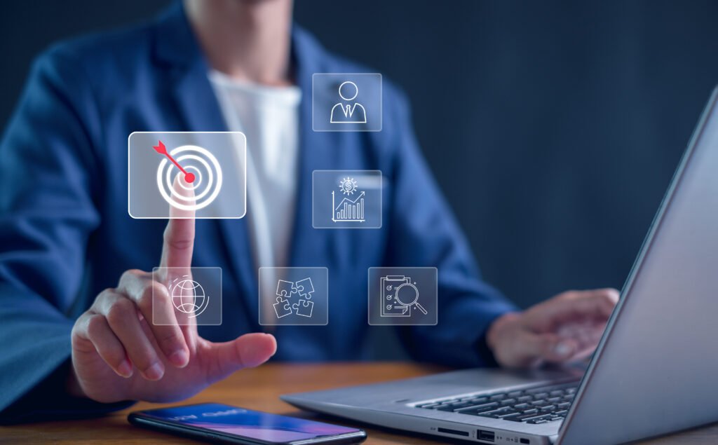 business strategies competitive advantage banking finance path success goal strategy success target aim futuristic marketing